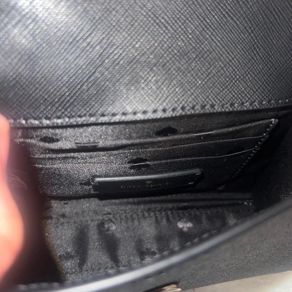 NWOT Kate Spade New York Mini Darcy Top Handle Satchel in black. - Picture 8 of 9